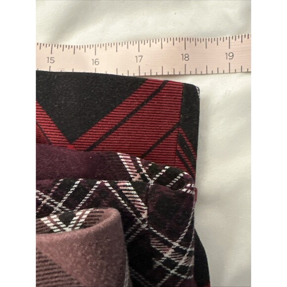 Torrid Women’s Plaid Ponte Pencil Skirt Midi Length Size 1 / 14-16 Bundle Of 3 - Picture 5 of 14